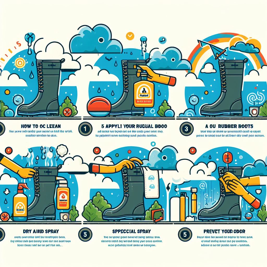 長靴の臭いを徹底的に防ぐ方法