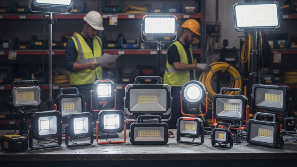 【最重要】プロが現場で使う投光器 選び方の5つの鉄則