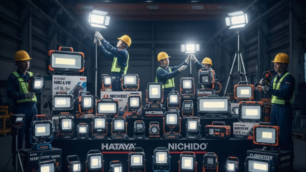 【用途・電源別】工事現場おすすめ投光器 厳選10選