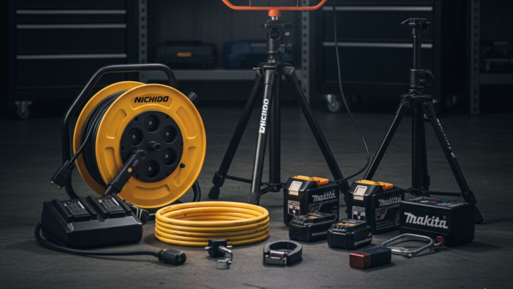 投光器とあわせて揃えたい！現場の必需品